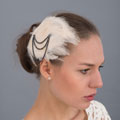 Load image into Gallery viewer, Silver Swan Comb

