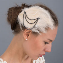 Load image into Gallery viewer, Silver Swan Comb

