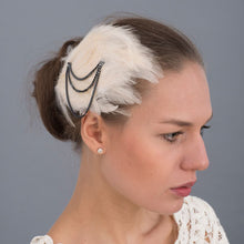 Load image into Gallery viewer, Silver Swan Comb
